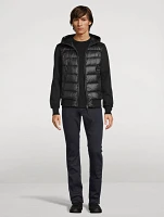 Frank-R Hybrid Nylon Down Jacket