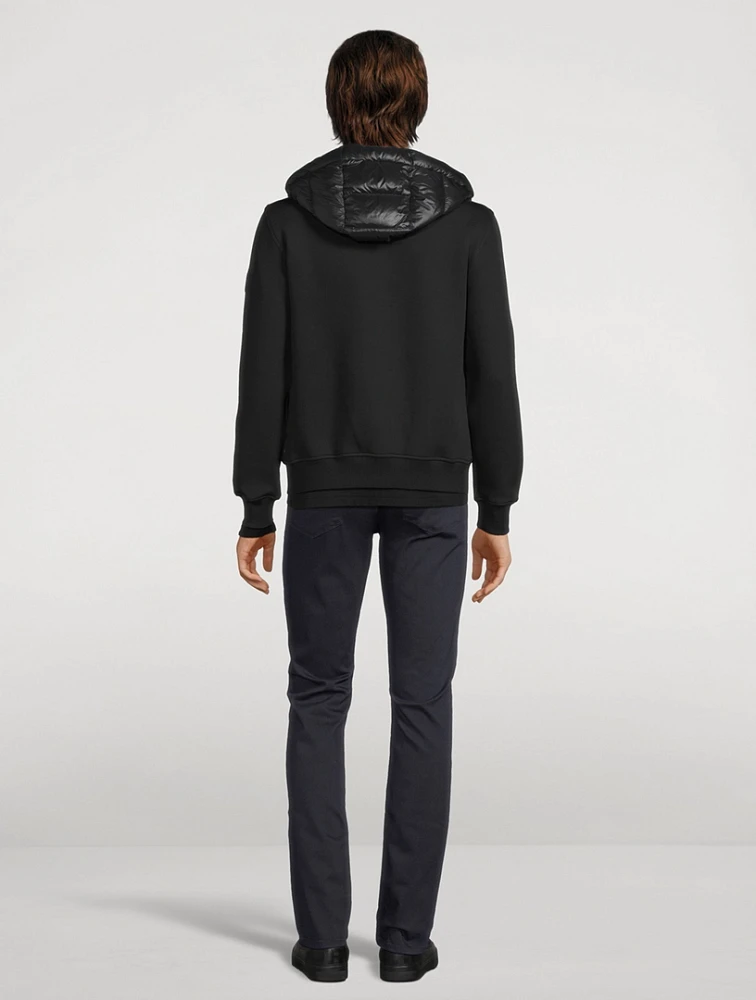 Frank-R Hybrid Nylon Down Jacket