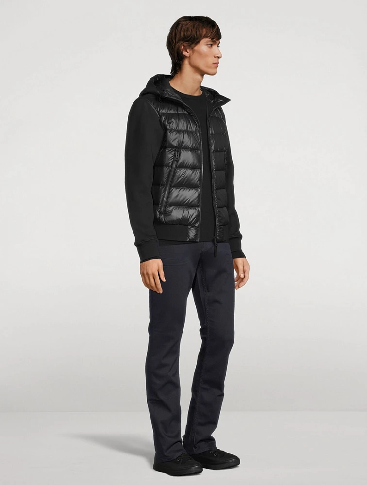 Frank-R Hybrid Nylon Down Jacket