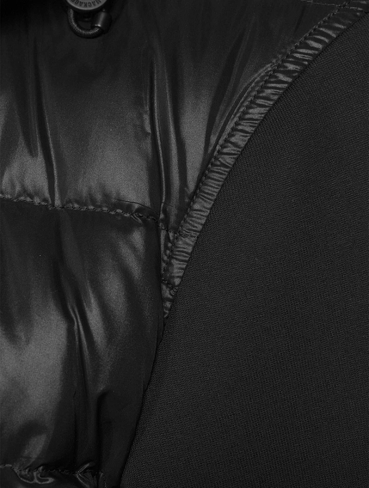 Frank-R Hybrid Nylon Down Jacket