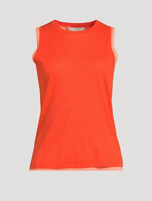 Double-Layer Tank Top