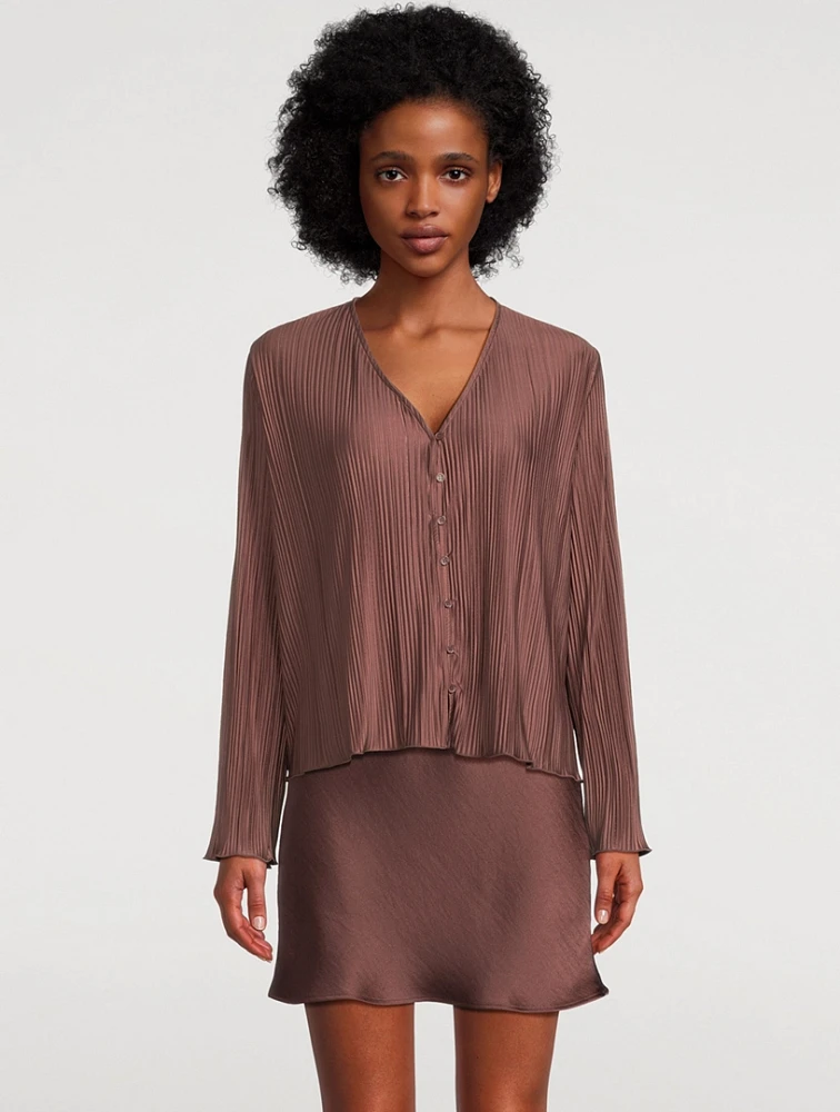 Sauma Pleated Blouse