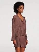 Sauma Pleated Blouse