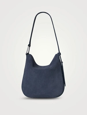 Little Anna Suede Shoulder Bag