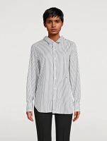Striped Front Back Classic Shirt