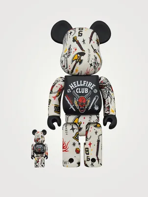 Stranger Things Hellfire Club 100% & 400% Be@rbrick