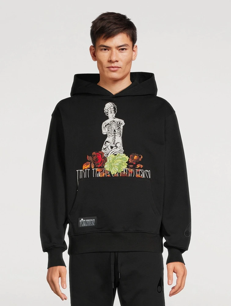 Pleasures X Moose Knuckles French Terry Cotton Hoodie