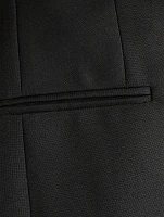 Draped-Back Tuxedo Jacket