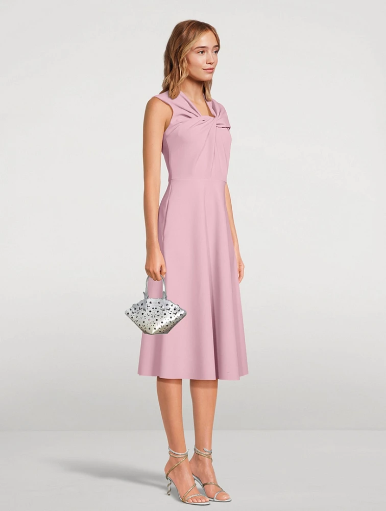 Timandra Stretch A-Line Midi Dress