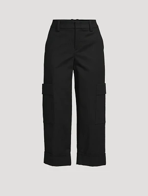Cropped Utility Trousers