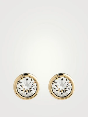 Imber Round Crystal Stud Earrings