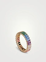 Pride Multicolour Crystal Ring
