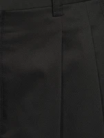 Cut-Out Tapered Trousers