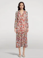 Zovich Dress Floral Print