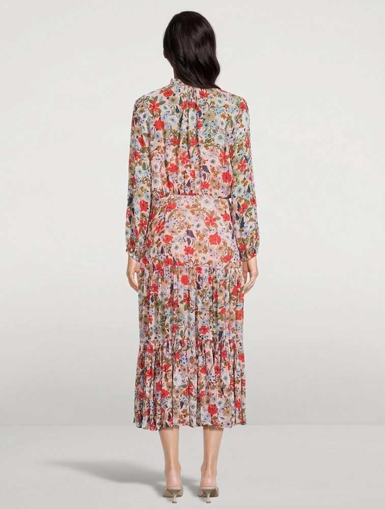 Zovich Dress Floral Print