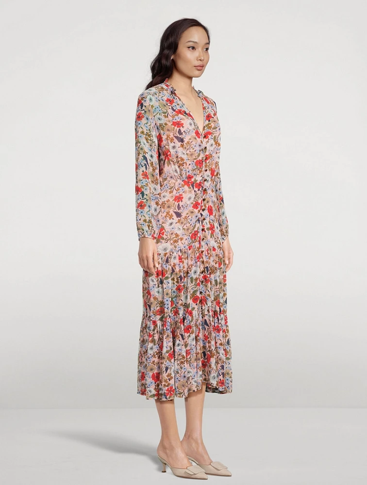 Zovich Dress Floral Print