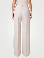 Florine Cotton Gabardine Straight-Leg Trousers