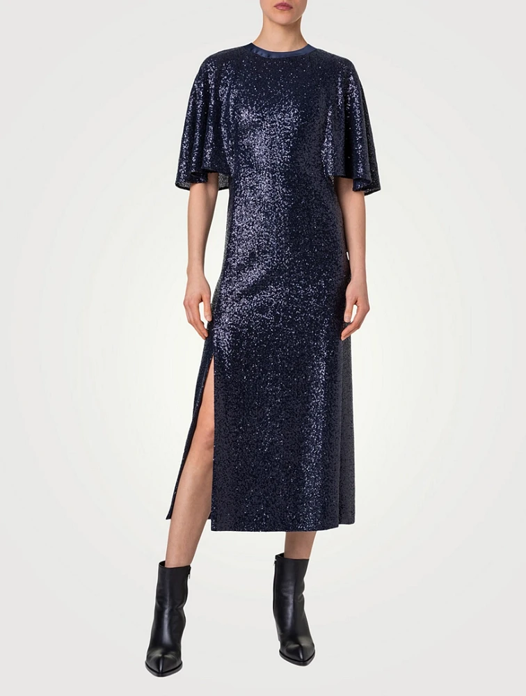 Sequin Midi Dress