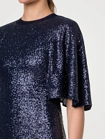 Sequin Midi Dress