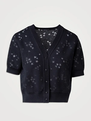 Star Intarsia Cardigan