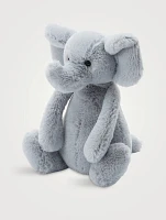Small Bashful Grey Elephant Little Plush Toy