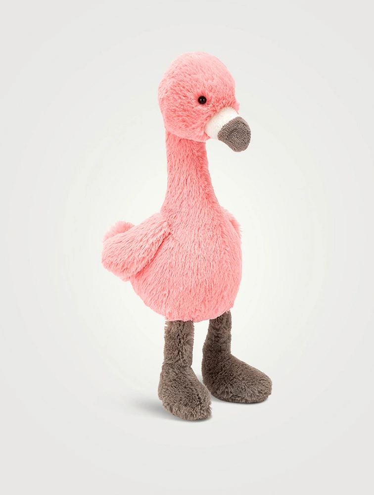 Small Bashful Flamingo Plush Toy