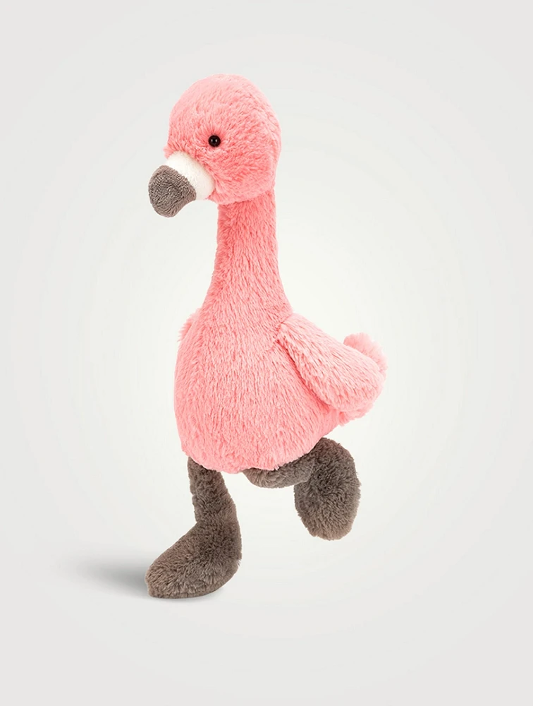 Small Bashful Flamingo Plush Toy