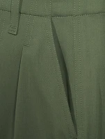 Pleated Wool Trousers