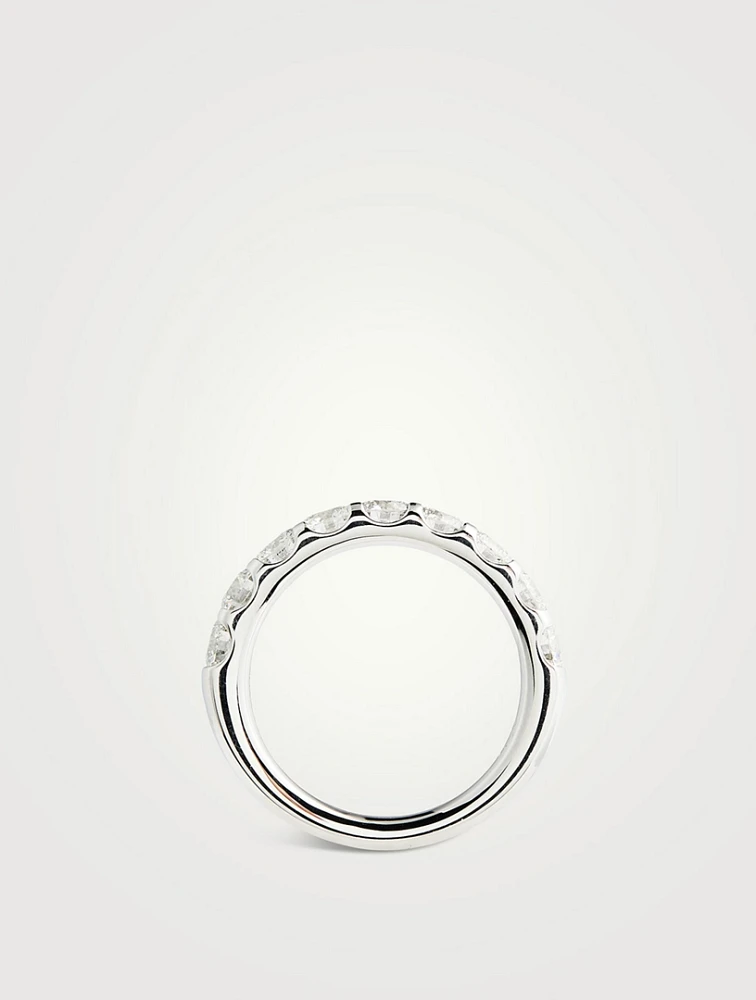 Odessa Platinum Nine-Stone Diamond Ring