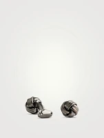 Satin Dot Knot Cufflinks