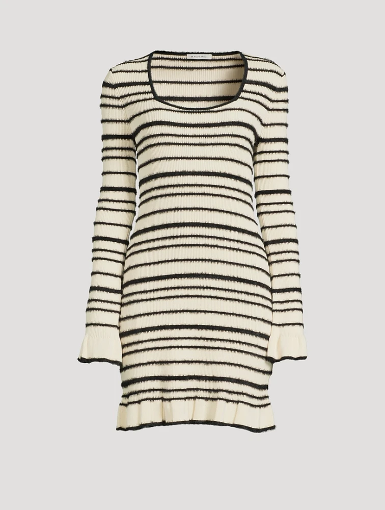 Mailey Stripe Jacquard Knit Dress