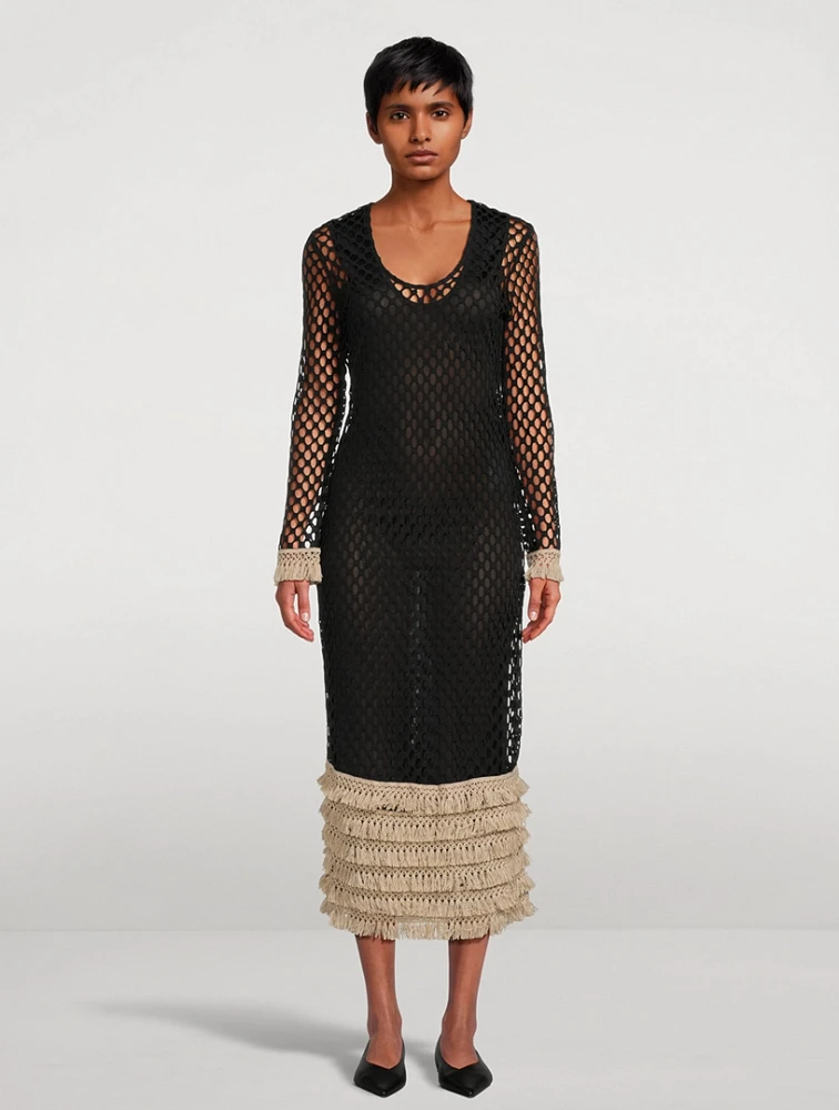 Anae Crochet Maxi Dress