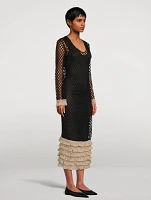 Anae Crochet Maxi Dress