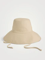 Holiday Wide Canvas Bucket Hat