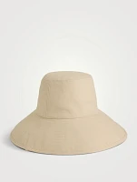 Holiday Wide Canvas Bucket Hat