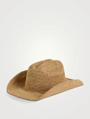 Raffia Cowboy Hat