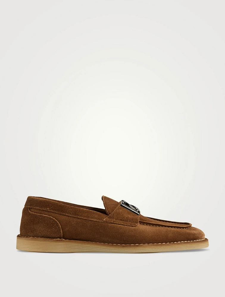 Suede Loafers