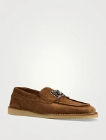 Suede Loafers