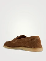 Suede Loafers