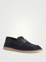 Suede Loafers