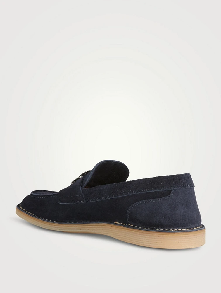 Suede Loafers