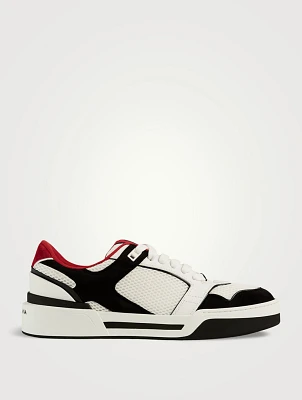 New Roma Mixed Material Sneakers