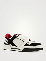 New Roma Mixed Material Sneakers