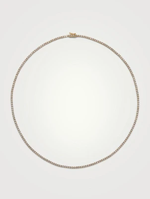Hepburn 18K Gold Diamond Choker Necklace