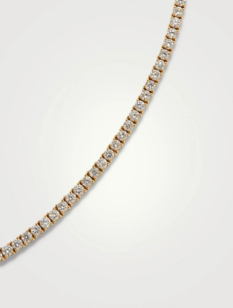 Hepburn 18K Gold Diamond Choker Necklace