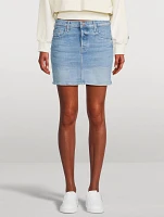 The Vagabond Denim Mini Skirt