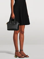 G Cube Leather Sandals
