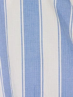 Feluka Boat Top And Shorts Set Stripe Print
