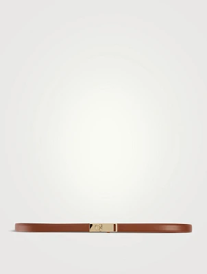 Hug Adjustable Leather Belt