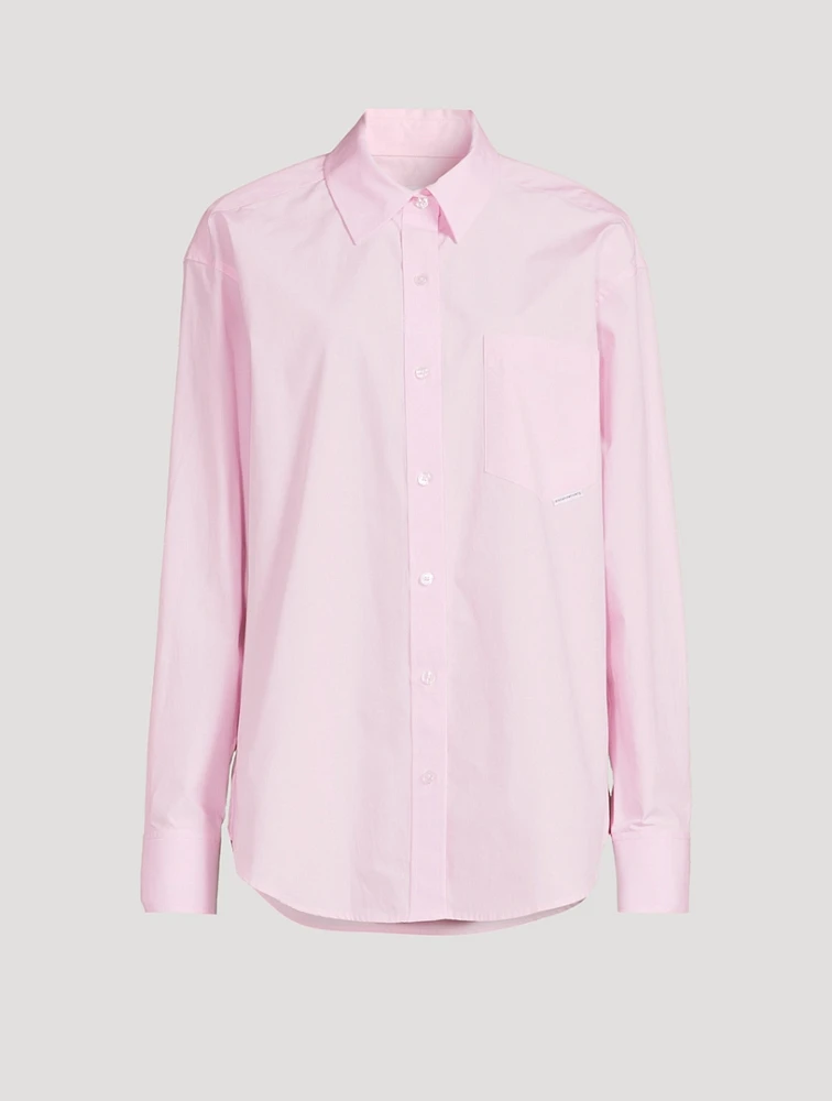 Poplin Boyfriend Shirt